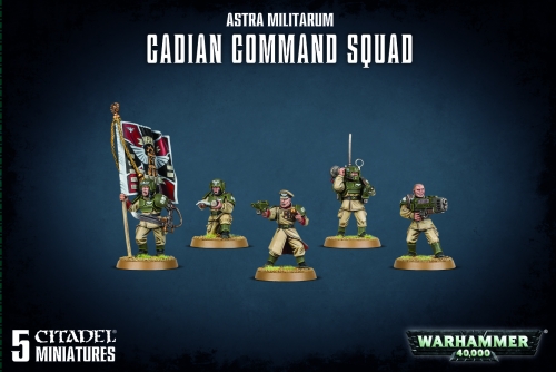 Astra Militarum - Cadian Command Squad
