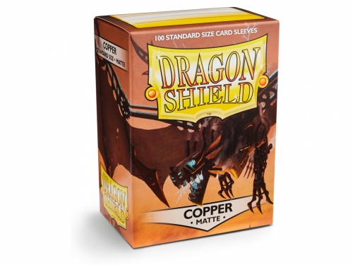 Dragon Shield Matte - Copper (100 ct. in box)