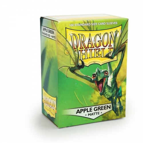 Dragon Shield Matte - Apple Green (100 ct. in box)