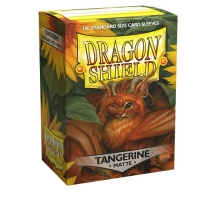 Dragon Shield Matte - Tangerine (100 ct. in box)