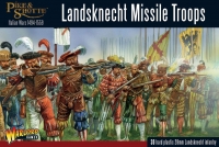 Landsknecht Missile Troops Plastic Boxed Set