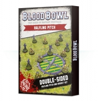 Blood Bowl Double-sided Halfling Pitch and Dugout Set