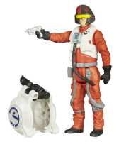 Star Wars Actionfigur 2015 Jungle/Space Poe Dameron 10 cm