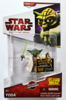 Star Wars The Clone Wars Actionfigur 2009 CW14 Yoda 5 cm