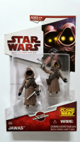 Star Wars The Clone Wars Actionfigur 2009 CW08 Jawas 6 cm