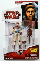 Star Wars The Clone Wars Actionfigur 2009 CW12 Obi-Wan Kenobi 10 cm