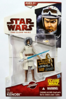 Star Wars The Clone Wars Actionfigur 2009 CW48 Obi-Wan Kenobi 10 cm