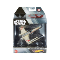 Star Wars Hot Wheels Starships Select DieCast Modell X-Wing Fighter (Red Three) 10 cm